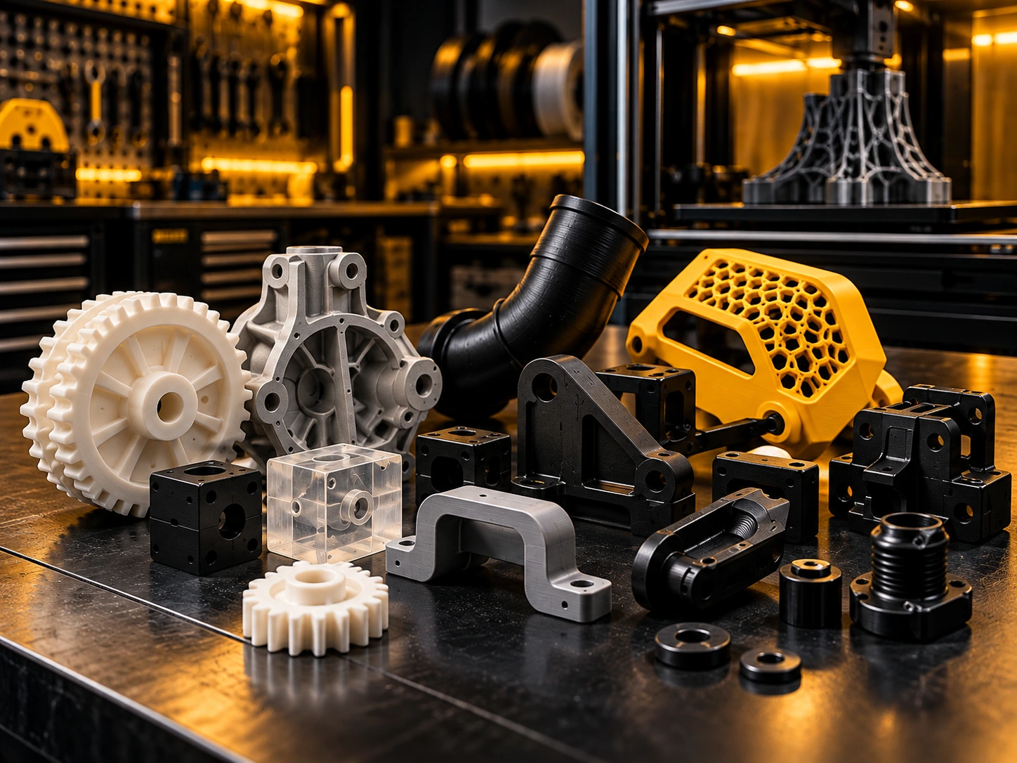 Componenti e ricambi personalizzati realizzati con stampa 3D